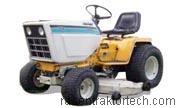 Cub Cadet 1872  technische daten 