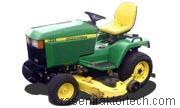 John Deere 445  technische daten 