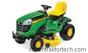 John Deere E130 technische daten 