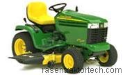 John Deere GT245 technische daten 