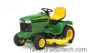 John Deere GX355  technische daten 