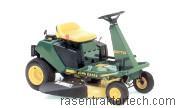 John Deere GX70  technische daten 