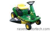 John Deere GX75 technische daten 