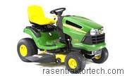John Deere LA110 technische daten 