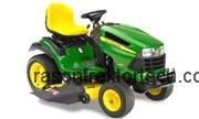 John Deere LA165 technische daten 