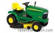 John Deere LT133 technische daten