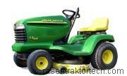 John Deere LT166 technische daten 