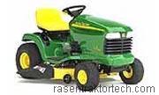 John Deere LT190 technische daten 