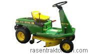 John Deere RX75 technische daten 