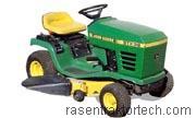 John Deere STX38  technische daten 