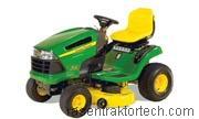John Deere X120 technische daten 
