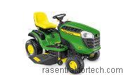 John Deere X126  technische daten 