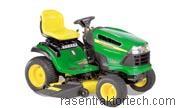 John Deere X140 technische daten 