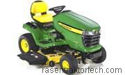 John Deere X324 technische daten 