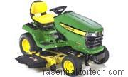 John Deere X340 technische daten 