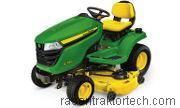John Deere X390  technische daten 