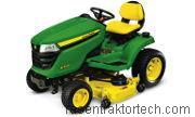 John Deere X394 technische daten 