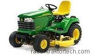 John Deere X495 technische daten 
