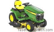 John Deere X500 technische daten