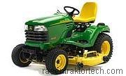 John Deere X585 technische daten 