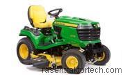 John Deere X730 technische daten 