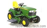 John Deere X740 technische daten 