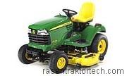 John Deere X744  technische daten 
