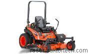 Kubota ZD1211 technische daten 