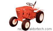 Wheel Horse 702 technische daten 